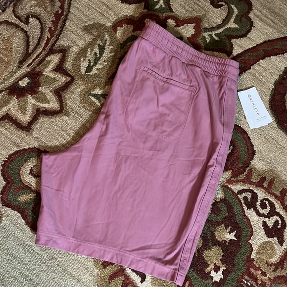 ATHLETA Size 3X Parallon Bermuda Dusty-Rose-Pink Mid-Rise Stretch Cozy $79 NEW - Picture 7 of 16